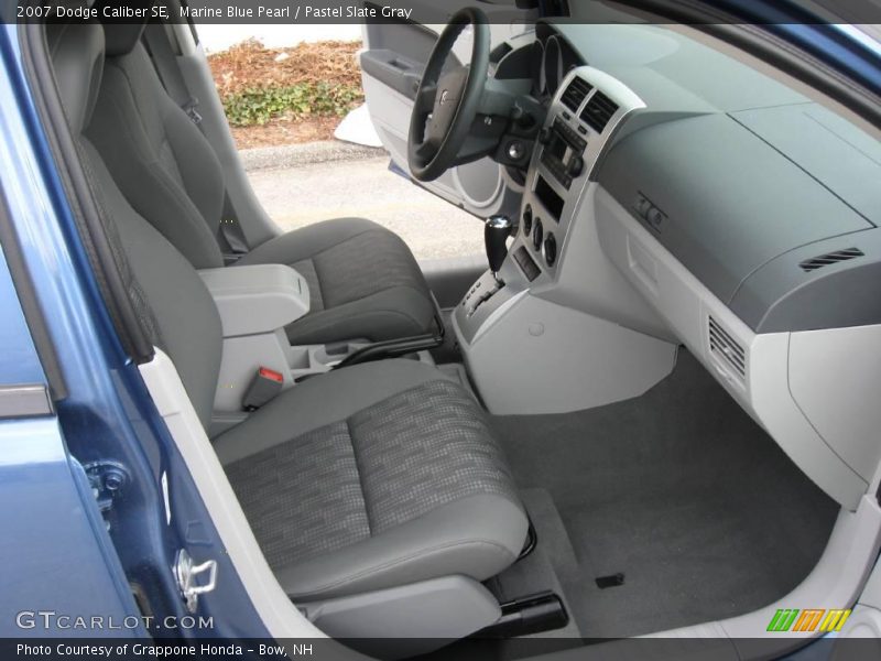 Marine Blue Pearl / Pastel Slate Gray 2007 Dodge Caliber SE