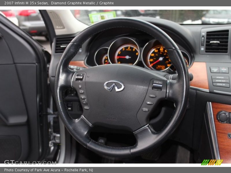 Diamond Graphite Metallic / Graphite 2007 Infiniti M 35x Sedan