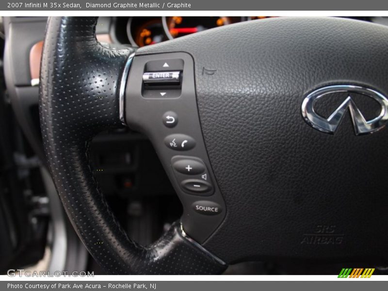 Diamond Graphite Metallic / Graphite 2007 Infiniti M 35x Sedan