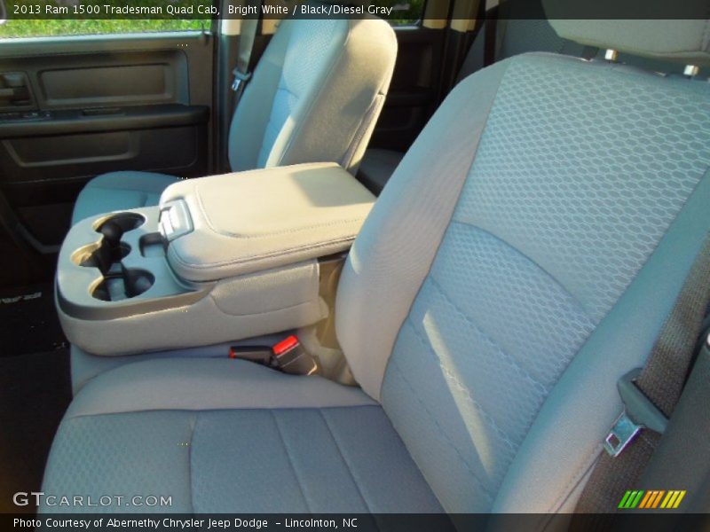 Bright White / Black/Diesel Gray 2013 Ram 1500 Tradesman Quad Cab