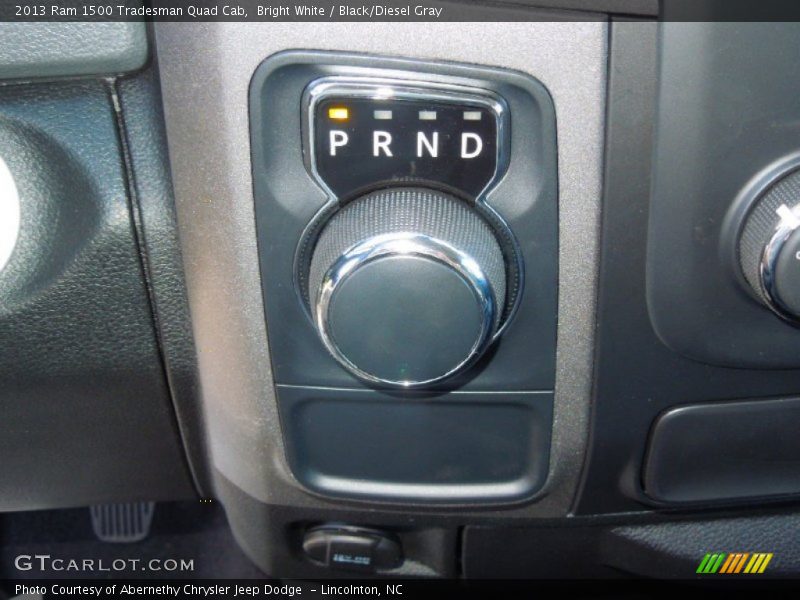 Bright White / Black/Diesel Gray 2013 Ram 1500 Tradesman Quad Cab