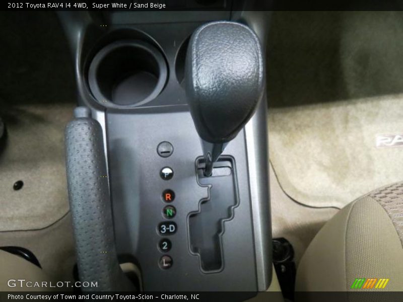 Super White / Sand Beige 2012 Toyota RAV4 I4 4WD