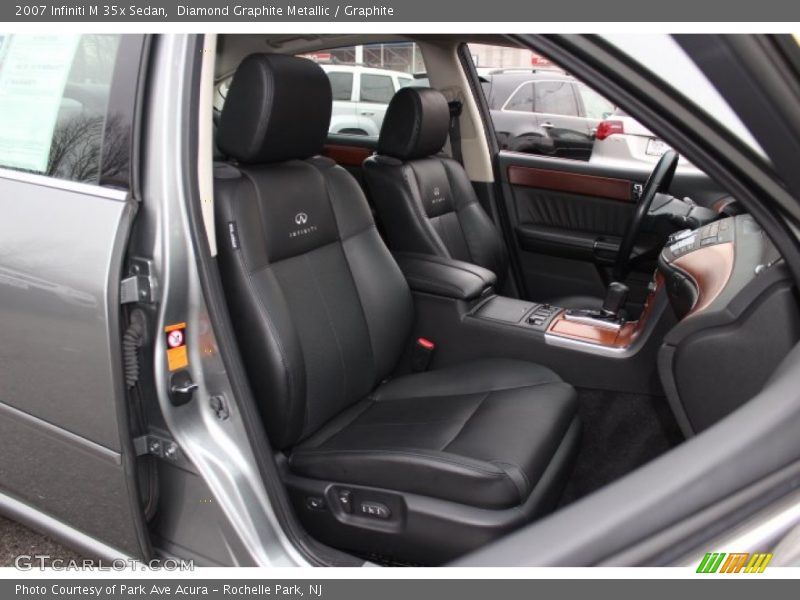 Diamond Graphite Metallic / Graphite 2007 Infiniti M 35x Sedan