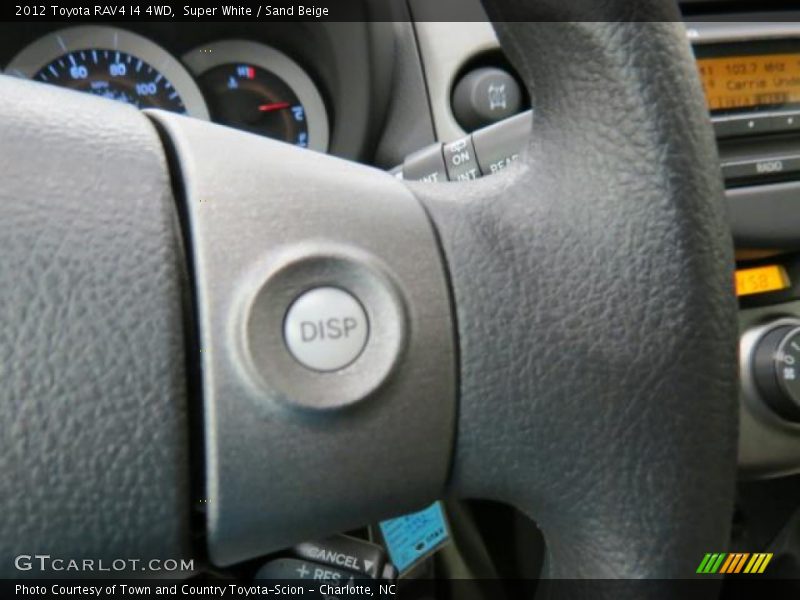 Super White / Sand Beige 2012 Toyota RAV4 I4 4WD