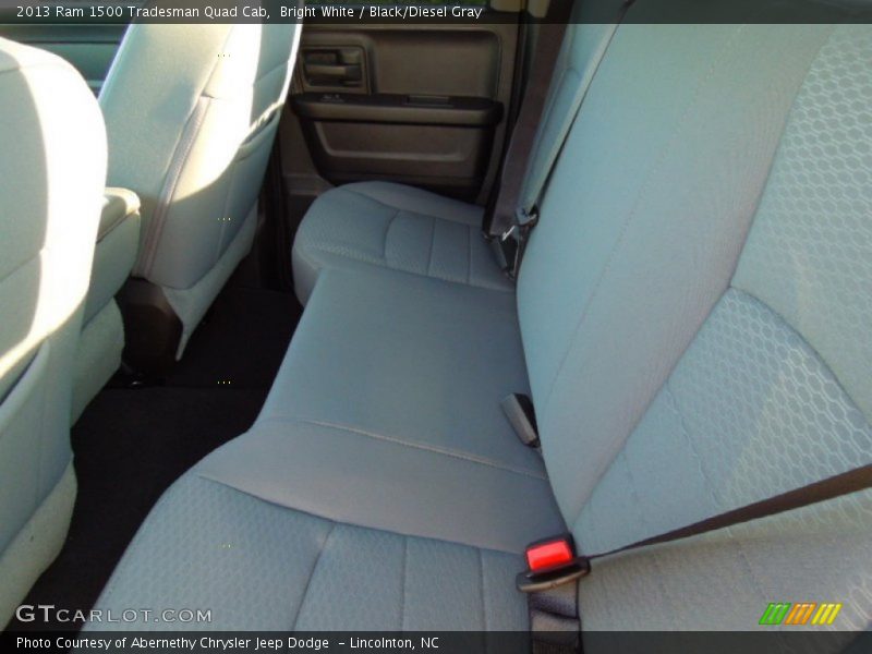 Bright White / Black/Diesel Gray 2013 Ram 1500 Tradesman Quad Cab