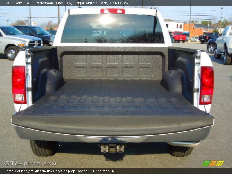 Bright White / Black/Diesel Gray 2013 Ram 1500 Tradesman Quad Cab
