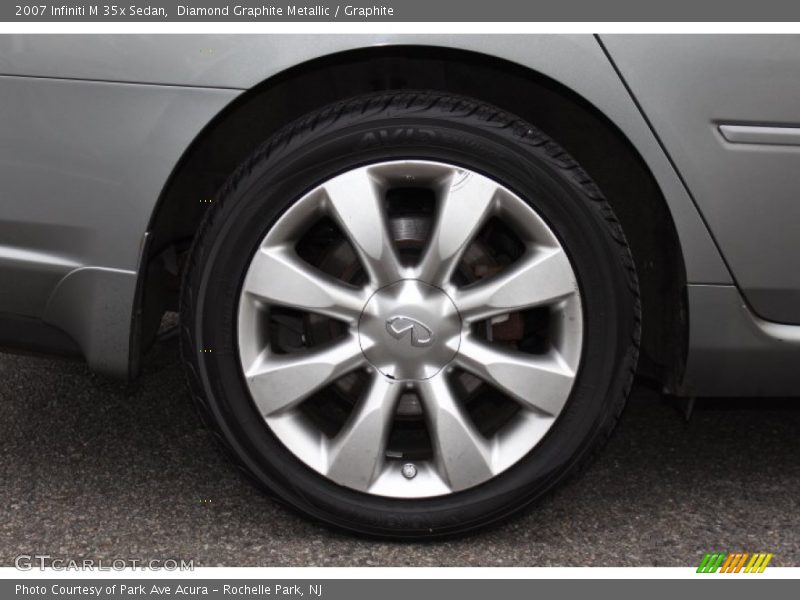 Diamond Graphite Metallic / Graphite 2007 Infiniti M 35x Sedan