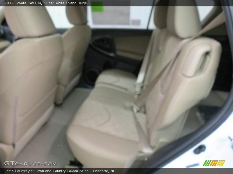 Super White / Sand Beige 2012 Toyota RAV4 I4