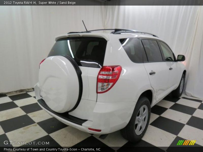 Super White / Sand Beige 2012 Toyota RAV4 I4