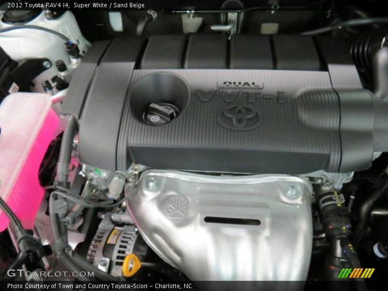 Super White / Sand Beige 2012 Toyota RAV4 I4