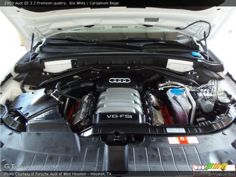 Ibis White / Cardamom Beige 2009 Audi Q5 3.2 Premium quattro