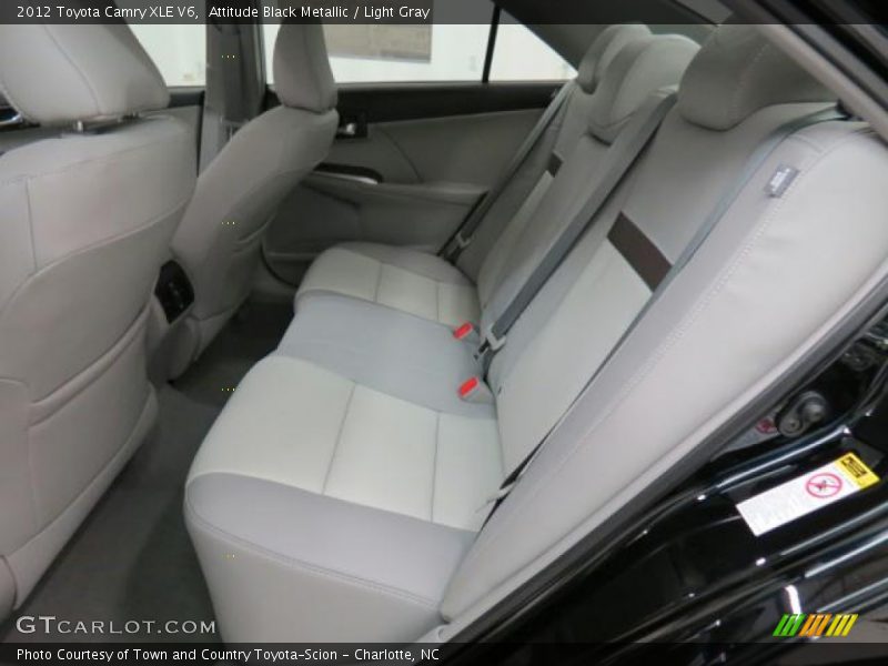 Attitude Black Metallic / Light Gray 2012 Toyota Camry XLE V6