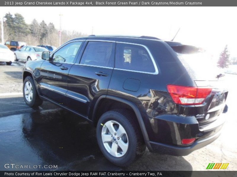 Black Forest Green Pearl / Dark Graystone/Medium Graystone 2013 Jeep Grand Cherokee Laredo X Package 4x4