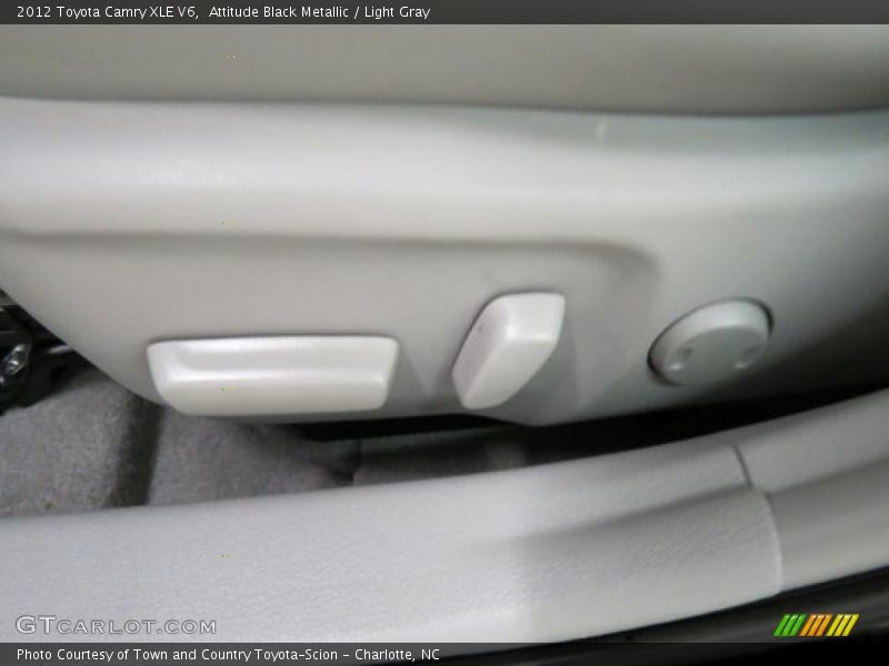 Attitude Black Metallic / Light Gray 2012 Toyota Camry XLE V6