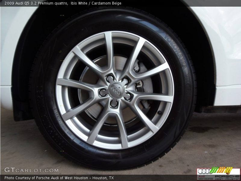 Ibis White / Cardamom Beige 2009 Audi Q5 3.2 Premium quattro