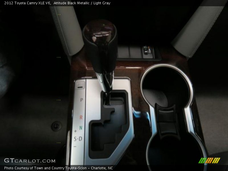 Attitude Black Metallic / Light Gray 2012 Toyota Camry XLE V6