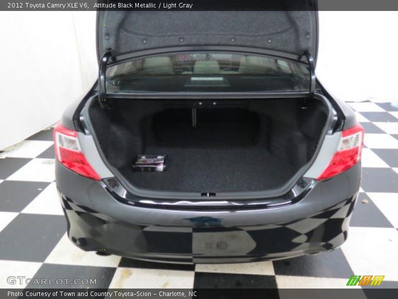 Attitude Black Metallic / Light Gray 2012 Toyota Camry XLE V6