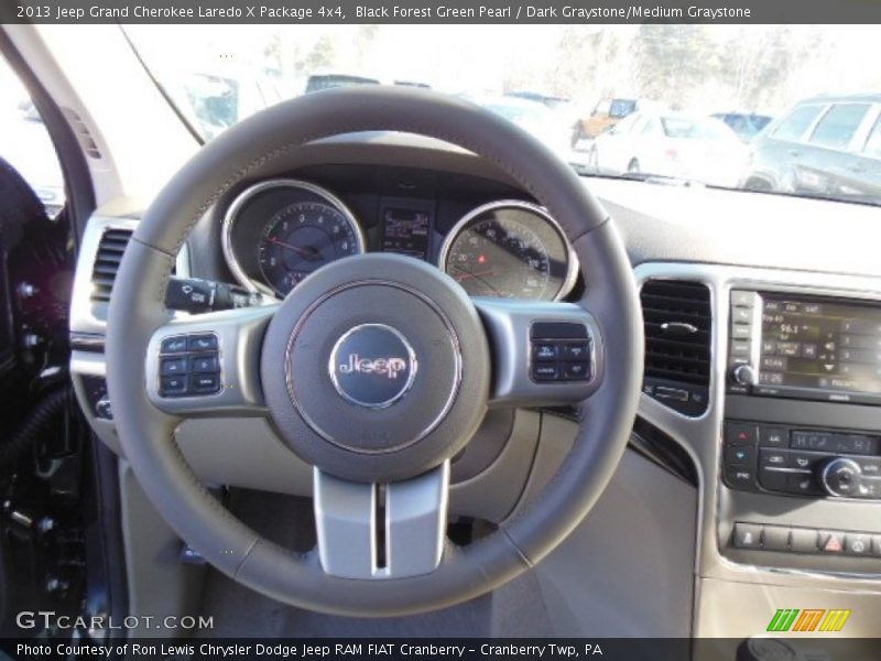 Black Forest Green Pearl / Dark Graystone/Medium Graystone 2013 Jeep Grand Cherokee Laredo X Package 4x4