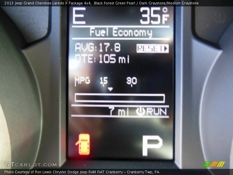 Black Forest Green Pearl / Dark Graystone/Medium Graystone 2013 Jeep Grand Cherokee Laredo X Package 4x4