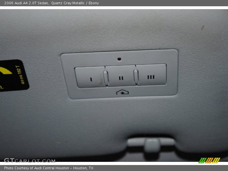 Quartz Gray Metallic / Ebony 2006 Audi A4 2.0T Sedan