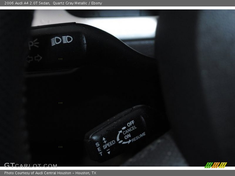 Quartz Gray Metallic / Ebony 2006 Audi A4 2.0T Sedan