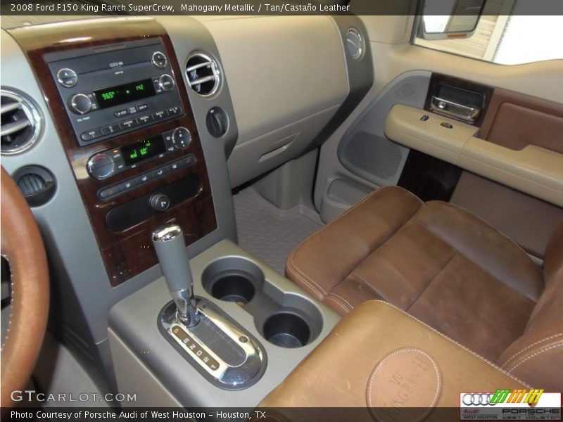 Mahogany Metallic / Tan/Castaño Leather 2008 Ford F150 King Ranch SuperCrew