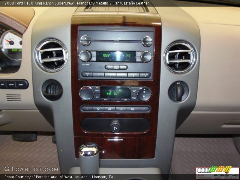 Mahogany Metallic / Tan/Castaño Leather 2008 Ford F150 King Ranch SuperCrew