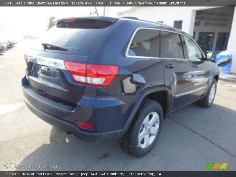 True Blue Pearl / Dark Graystone/Medium Graystone 2013 Jeep Grand Cherokee Laredo X Package 4x4