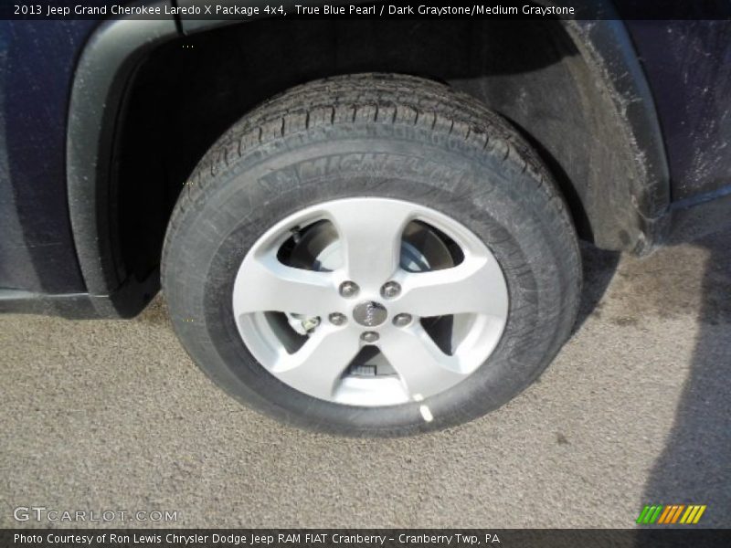True Blue Pearl / Dark Graystone/Medium Graystone 2013 Jeep Grand Cherokee Laredo X Package 4x4
