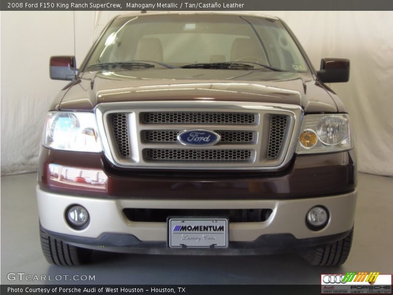 Mahogany Metallic / Tan/Castaño Leather 2008 Ford F150 King Ranch SuperCrew