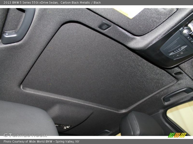 Sunroof of 2013 5 Series 550i xDrive Sedan