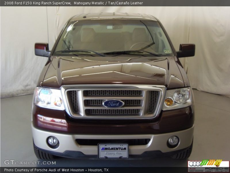 Mahogany Metallic / Tan/Castaño Leather 2008 Ford F150 King Ranch SuperCrew