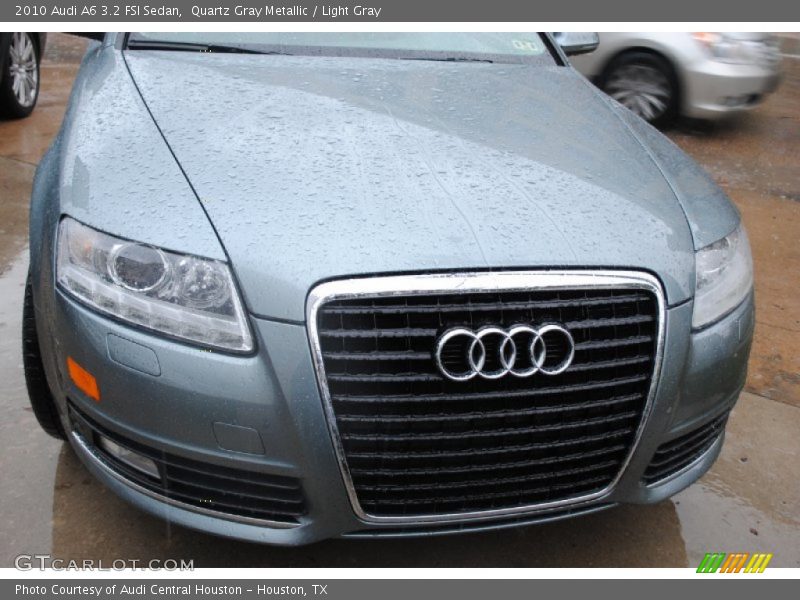 Quartz Gray Metallic / Light Gray 2010 Audi A6 3.2 FSI Sedan