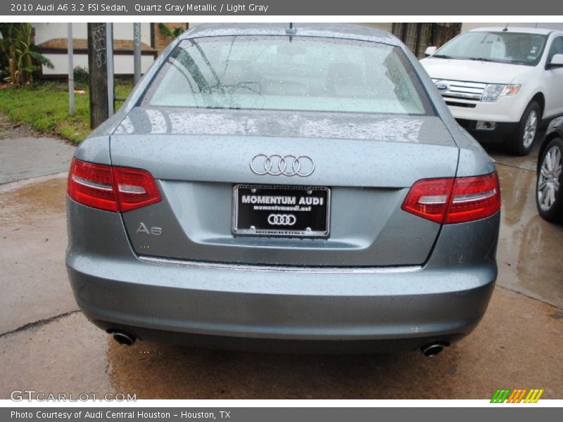 Quartz Gray Metallic / Light Gray 2010 Audi A6 3.2 FSI Sedan