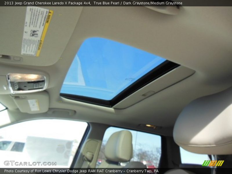 True Blue Pearl / Dark Graystone/Medium Graystone 2013 Jeep Grand Cherokee Laredo X Package 4x4