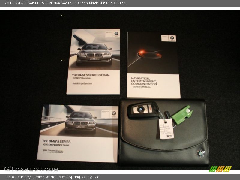 Books/Manuals of 2013 5 Series 550i xDrive Sedan