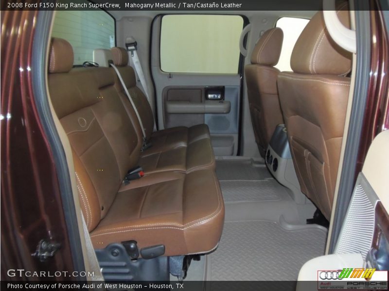 Mahogany Metallic / Tan/Castaño Leather 2008 Ford F150 King Ranch SuperCrew