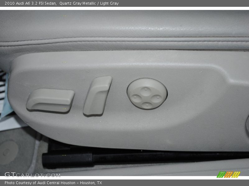 Quartz Gray Metallic / Light Gray 2010 Audi A6 3.2 FSI Sedan