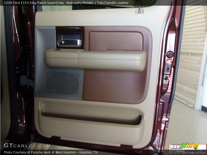 Mahogany Metallic / Tan/Castaño Leather 2008 Ford F150 King Ranch SuperCrew