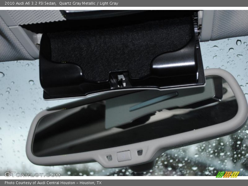 Quartz Gray Metallic / Light Gray 2010 Audi A6 3.2 FSI Sedan
