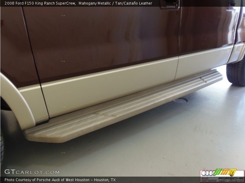 Mahogany Metallic / Tan/Castaño Leather 2008 Ford F150 King Ranch SuperCrew