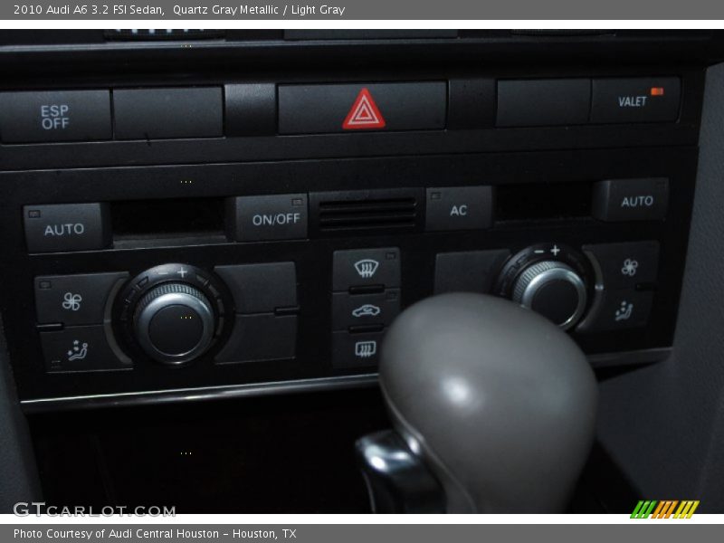 Quartz Gray Metallic / Light Gray 2010 Audi A6 3.2 FSI Sedan