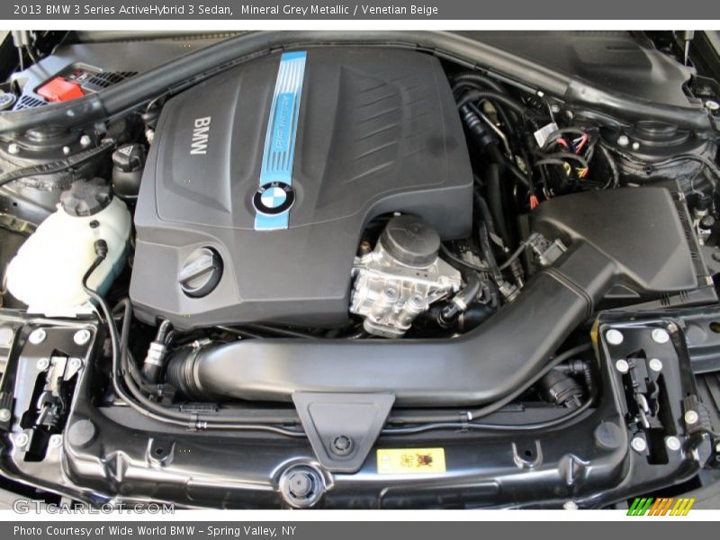  2013 3 Series ActiveHybrid 3 Sedan Engine - 3.0 Liter ActiveHybrid DI TwinPower Turbocharged DOHC 24-Valve VVT Inline 6 Cylinder Gasoline/Electric Hybrid
