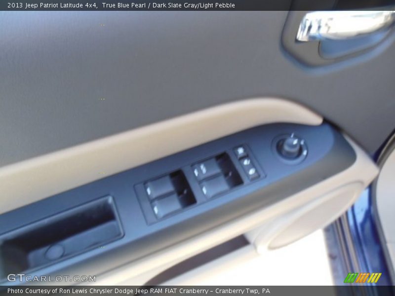 True Blue Pearl / Dark Slate Gray/Light Pebble 2013 Jeep Patriot Latitude 4x4