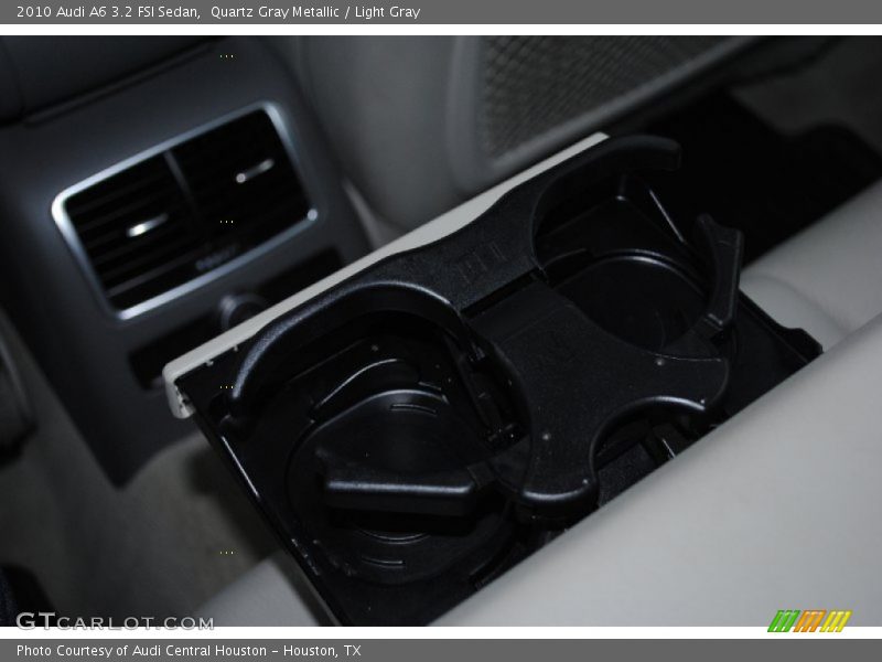 Quartz Gray Metallic / Light Gray 2010 Audi A6 3.2 FSI Sedan