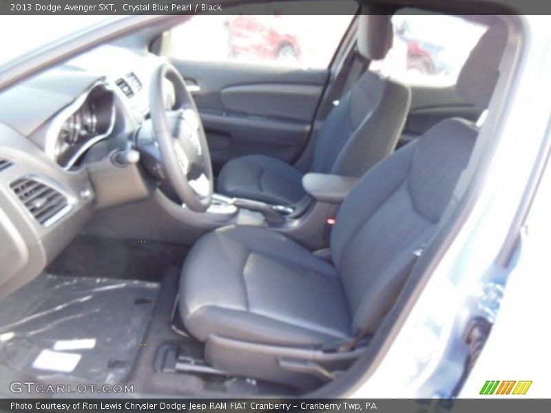 Crystal Blue Pearl / Black 2013 Dodge Avenger SXT