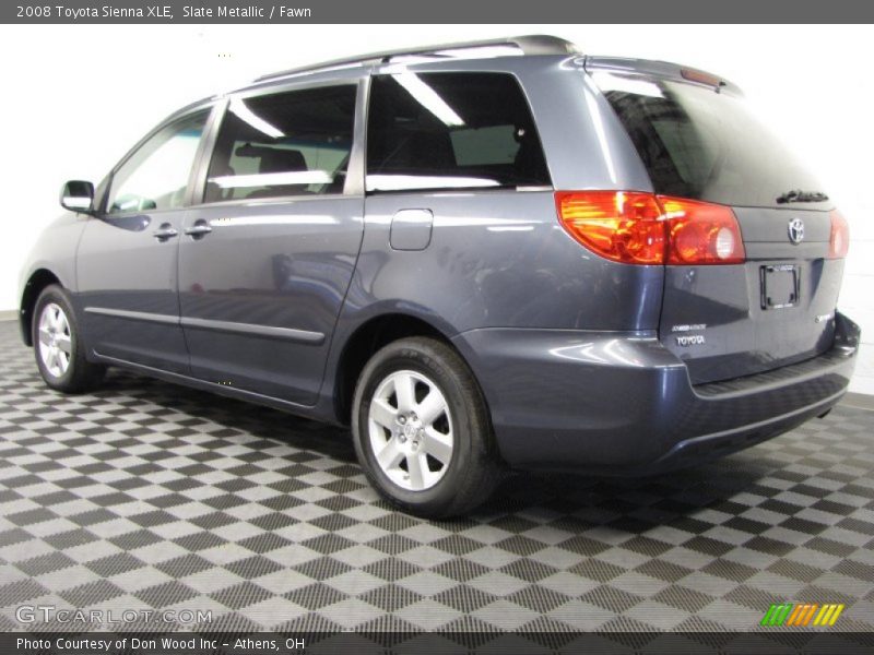 Slate Metallic / Fawn 2008 Toyota Sienna XLE