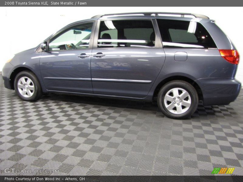Slate Metallic / Fawn 2008 Toyota Sienna XLE