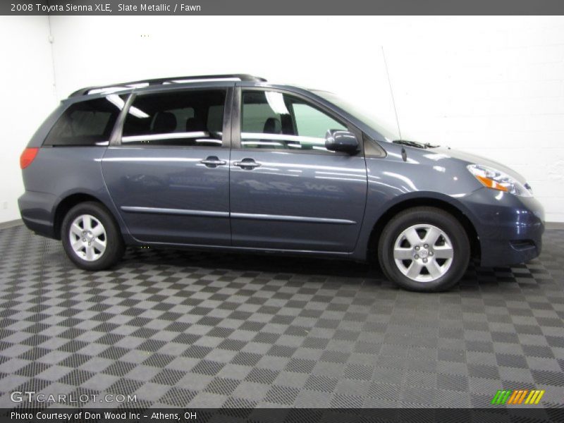 Slate Metallic / Fawn 2008 Toyota Sienna XLE