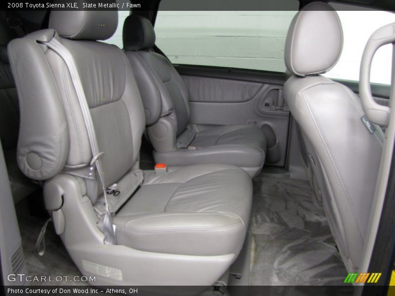 Slate Metallic / Fawn 2008 Toyota Sienna XLE